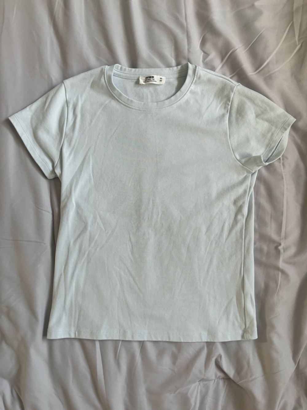 Cotton On Women's Short Sleeve Tee in Pale Blue
